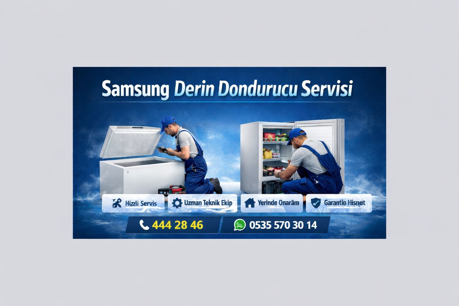 Samsung Derin Dondurucu Servisi